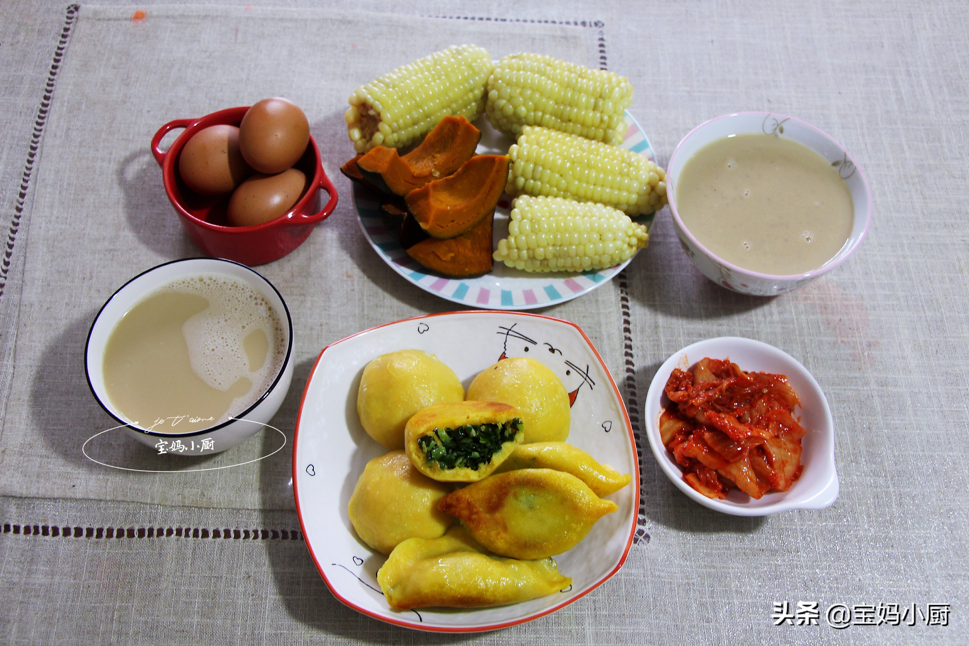 勤快寶媽一周早餐分享_7款搭配換著花樣吃_寶媽早餐吃什么